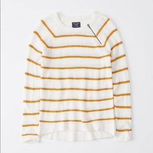 A&F - Pullover Zipper Crew Sweater